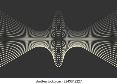 Wind der moderne Hintergrund. Vektorgrafik.