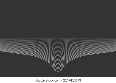 Wave modern background. Vector illustration.