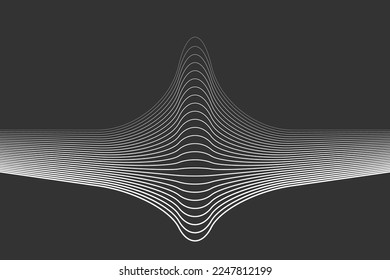 Wave modern background. Vector illustration.