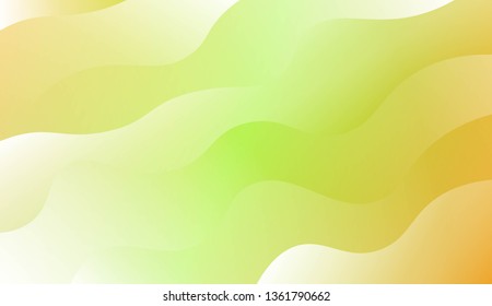 Wave Modern Background. For Your Design Wallpaper, Presentation, Banner, Flyer, Cover Page, Landing Page. Vector Illustration with Color Gradient