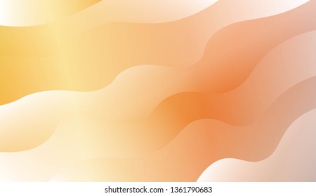 Wave Modern Background. For Your Design Wallpaper, Presentation, Banner, Flyer, Cover Page, Landing Page. Vector Illustration with Color Gradient