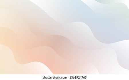 Wave Modern Background. For Your Design Wallpaper, Presentation, Banner, Flyer, Cover Page, Landing Page. Vector Illustration with Color Gradient