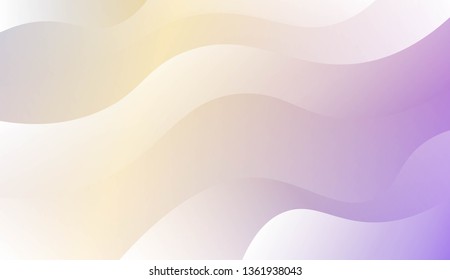Wave Modern Background. For Your Design Wallpaper, Presentation, Banner, Flyer, Cover Page, Landing Page. Vector Illustration with Color Gradient