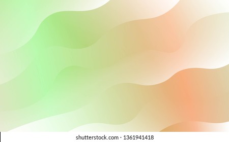 Wave Modern Background. For Your Design Wallpaper, Presentation, Banner, Flyer, Cover Page, Landing Page. Vector Illustration with Color Gradient