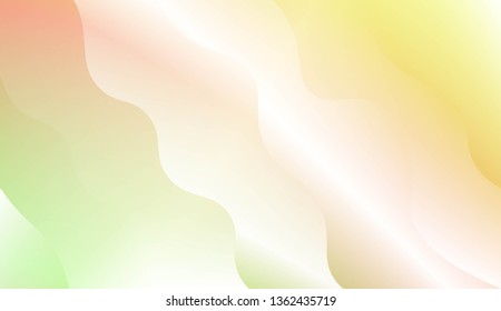Wave Modern Background. For Your Design Wallpaper, Presentation, Banner, Flyer, Cover Page, Landing Page. Vector Illustration with Color Gradient