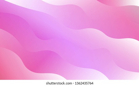 Wave Modern Background. For Your Design Wallpaper, Presentation, Banner, Flyer, Cover Page, Landing Page. Vector Illustration with Color Gradient