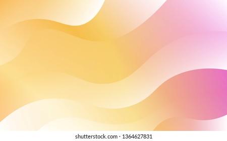 Wave Modern Background. For Your Design Wallpaper, Presentation, Banner, Flyer, Cover Page, Landing Page. Vector Illustration with Color Gradient