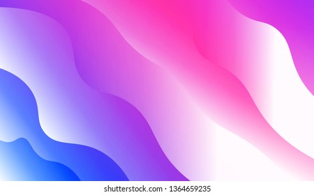 Wave Modern Background. For Your Design Wallpaper, Presentation, Banner, Flyer, Cover Page, Landing Page. Vector Illustration with Color Gradient