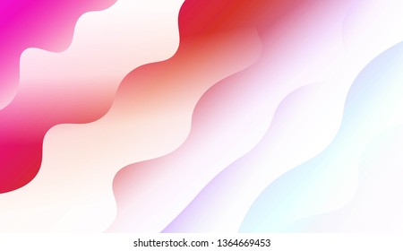 Wave Modern Background. For Your Design Wallpaper, Presentation, Banner, Flyer, Cover Page, Landing Page. Vector Illustration with Color Gradient