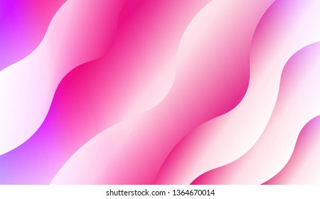 Wave Modern Background. For Your Design Wallpaper, Presentation, Banner, Flyer, Cover Page, Landing Page. Vector Illustration with Color Gradient