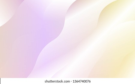 Wave Modern Background. For Your Design Wallpaper, Presentation, Banner, Flyer, Cover Page, Landing Page. Vector Illustration with Color Gradient