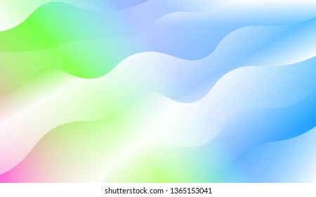 Wave Modern Background. For Your Design Wallpaper, Presentation, Banner, Flyer, Cover Page, Landing Page. Vector Illustration with Color Gradient