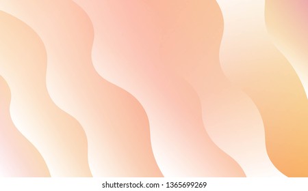 Wave Modern Background. For Your Design Wallpaper, Presentation, Banner, Flyer, Cover Page, Landing Page. Vector Illustration with Color Gradient