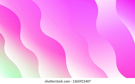 Wave Modern Background. For Your Design Wallpaper, Presentation, Banner, Flyer, Cover Page, Landing Page. Vector Illustration with Color Gradient