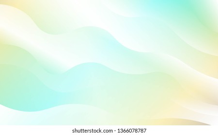 Wave Modern Background. For Your Design Wallpaper, Presentation, Banner, Flyer, Cover Page, Landing Page. Vector Illustration with Color Gradient
