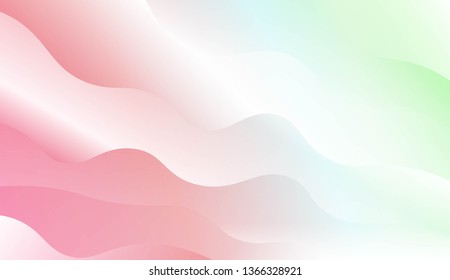 Wave Modern Background. For Your Design Wallpaper, Presentation, Banner, Flyer, Cover Page, Landing Page. Vector Illustration with Color Gradient