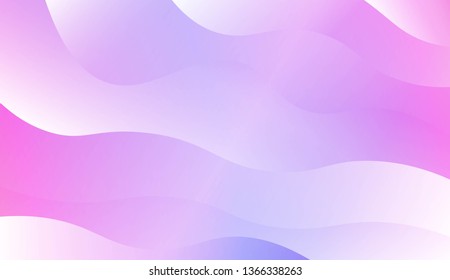 Wave Modern Background. For Your Design Wallpaper, Presentation, Banner, Flyer, Cover Page, Landing Page. Vector Illustration with Color Gradient