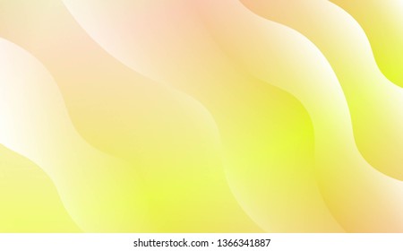Wave Modern Background. For Your Design Wallpaper, Presentation, Banner, Flyer, Cover Page, Landing Page. Vector Illustration with Color Gradient