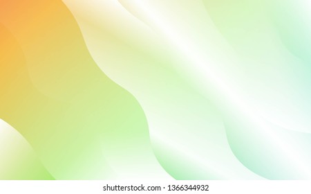 Wave Modern Background. For Your Design Wallpaper, Presentation, Banner, Flyer, Cover Page, Landing Page. Vector Illustration with Color Gradient