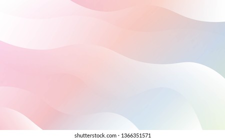 Wave Modern Background. For Your Design Wallpaper, Presentation, Banner, Flyer, Cover Page, Landing Page. Vector Illustration with Color Gradient