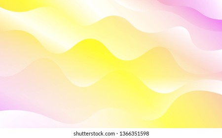 Wave Modern Background. For Your Design Wallpaper, Presentation, Banner, Flyer, Cover Page, Landing Page. Vector Illustration with Color Gradient