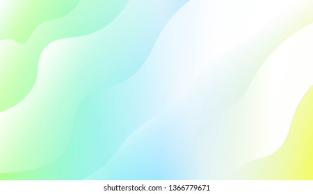 Wave Modern Background. For Your Design Wallpaper, Presentation, Banner, Flyer, Cover Page, Landing Page. Vector Illustration with Color Gradient