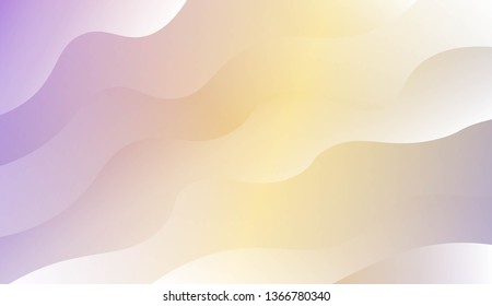 Wave Modern Background. For Your Design Wallpaper, Presentation, Banner, Flyer, Cover Page, Landing Page. Vector Illustration with Color Gradient