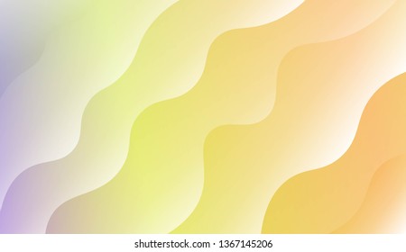 Wave Modern Background. For Your Design Wallpaper, Presentation, Banner, Flyer, Cover Page, Landing Page. Vector Illustration with Color Gradient