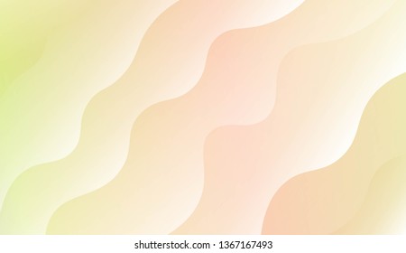 Wave Modern Background. For Your Design Wallpaper, Presentation, Banner, Flyer, Cover Page, Landing Page. Vector Illustration with Color Gradient
