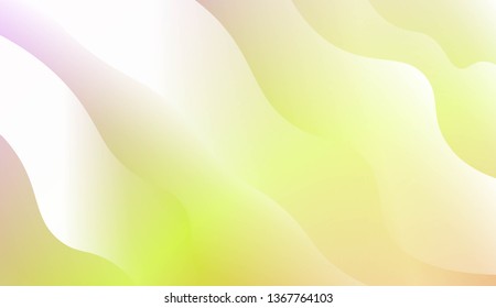 Wave Modern Background. For Your Design Wallpaper, Presentation, Banner, Flyer, Cover Page, Landing Page. Vector Illustration with Color Gradient
