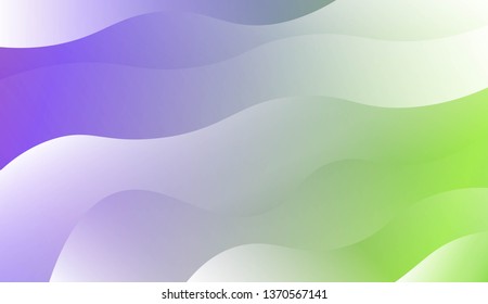 Wave Modern Background. For Your Design Wallpaper, Presentation, Banner, Flyer, Cover Page, Landing Page. Vector Illustration with Color Gradient