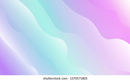 Wave Modern Background. For Your Design Wallpaper, Presentation, Banner, Flyer, Cover Page, Landing Page. Vector Illustration with Color Gradient