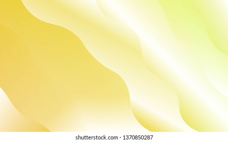 Wave Modern Background. For Your Design Wallpaper, Presentation, Banner, Flyer, Cover Page, Landing Page. Vector Illustration with Color Gradient