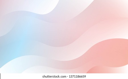 Wave Modern Background. For Your Design Wallpaper, Presentation, Banner, Flyer, Cover Page, Landing Page. Vector Illustration with Color Gradient