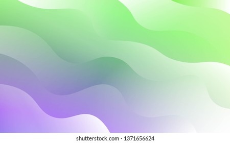 Wave Modern Background. For Your Design Wallpaper, Presentation, Banner, Flyer, Cover Page, Landing Page. Vector Illustration with Color Gradient