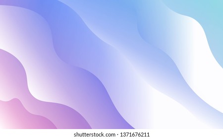 Wave Modern Background. For Your Design Wallpaper, Presentation, Banner, Flyer, Cover Page, Landing Page. Vector Illustration with Color Gradient