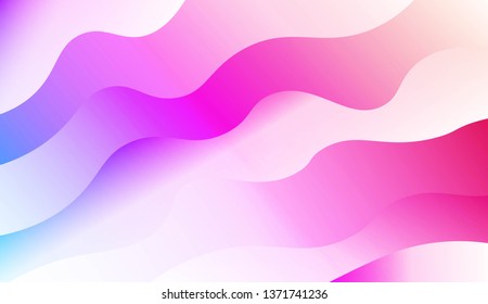 Wave Modern Background. For Your Design Wallpaper, Presentation, Banner, Flyer, Cover Page, Landing Page. Vector Illustration with Color Gradient