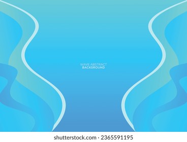diseño de fondo de plantilla moderno de ondas