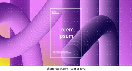 Wave Modern Trendy Background. Creative layout flow shapes. Geometric gradient composition wallpaper. Abstract Minimal Dynamic colorful wavy elements. Template Poster Flyer. Vector illustration EPS10