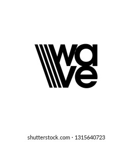 WAVE MONOTYPE LOGO