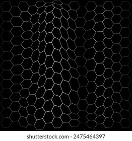 Wave Net Pattern Vector for Decoration.