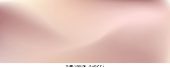 Wave nude beige warm colored texture vector background