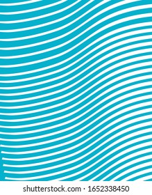 Wave Oblique Smooth Lines Pattern in Vector