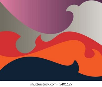 Wave and ocean pattern
