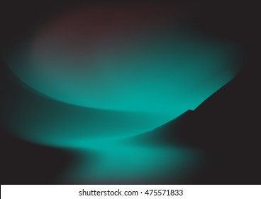 Wave on absract blue background.Colorful wavy texture. Business Template