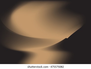 Wave on absract brown background.Colorful wavy texture. Business Template