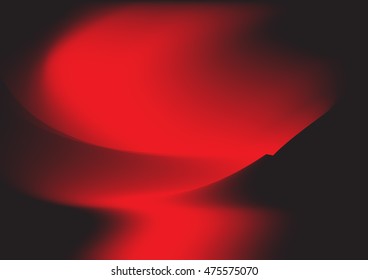Wave on absract red background.Colorful wavy texture. Business Template