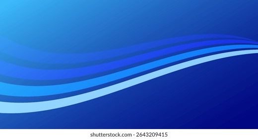  Wave on Dark Background. Vector Banner Background for Pride Month