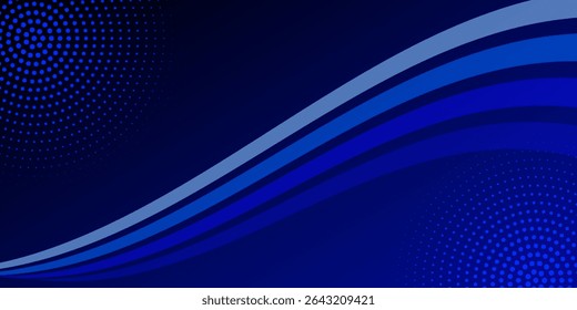  Wave on Dark Background. Vector Banner Background for Pride Month