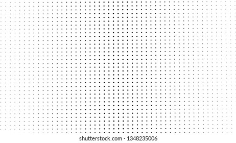 Wave of particles. Futuristic point wave. Vector illustration. Abstract background with a dynamic wave. Wave 3d